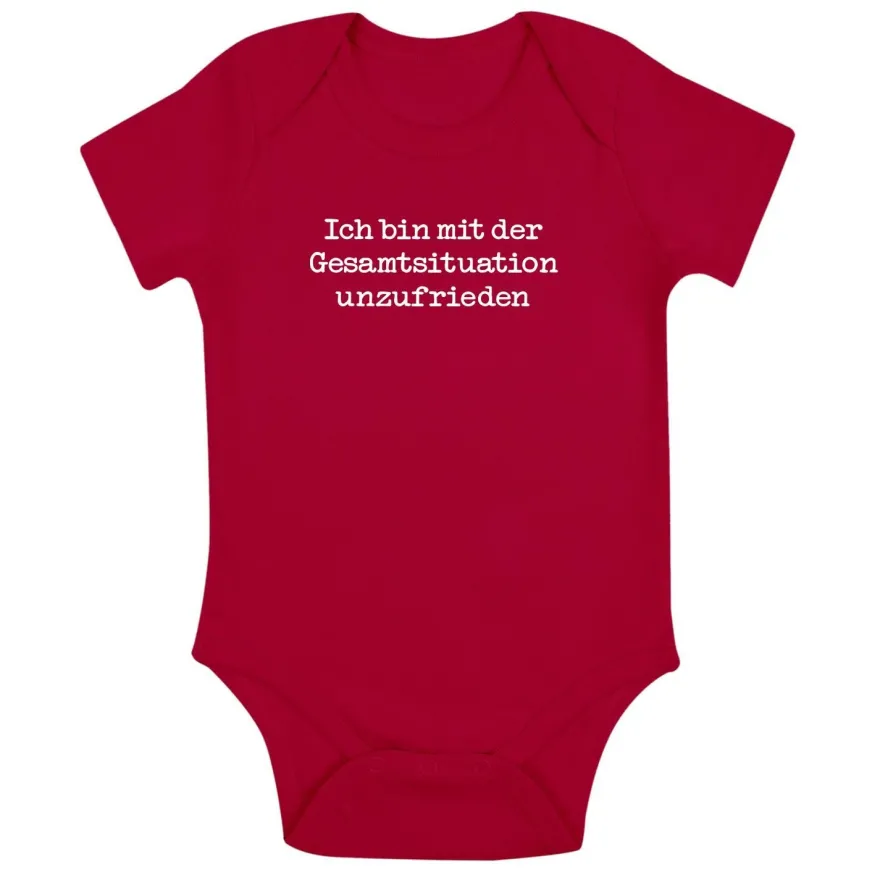 Babybody Ich bin mit der Gesamtsituation unzufrieden