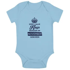 Babybody Keep Calm Kings werden im November geboren