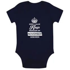 Babybody Keep Calm Kings werden im November geboren