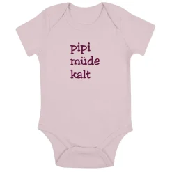 Babybody Pipi Müde Kalt
