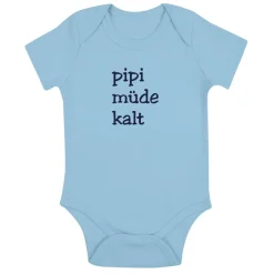 Babybody Pipi Müde Kalt