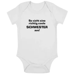 Babybody so sieht eine richtig coole Schwester aus