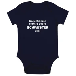Babybody so sieht eine richtig coole Schwester aus