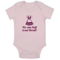 Babybody Wo zum Deifi is mei Dirndl?