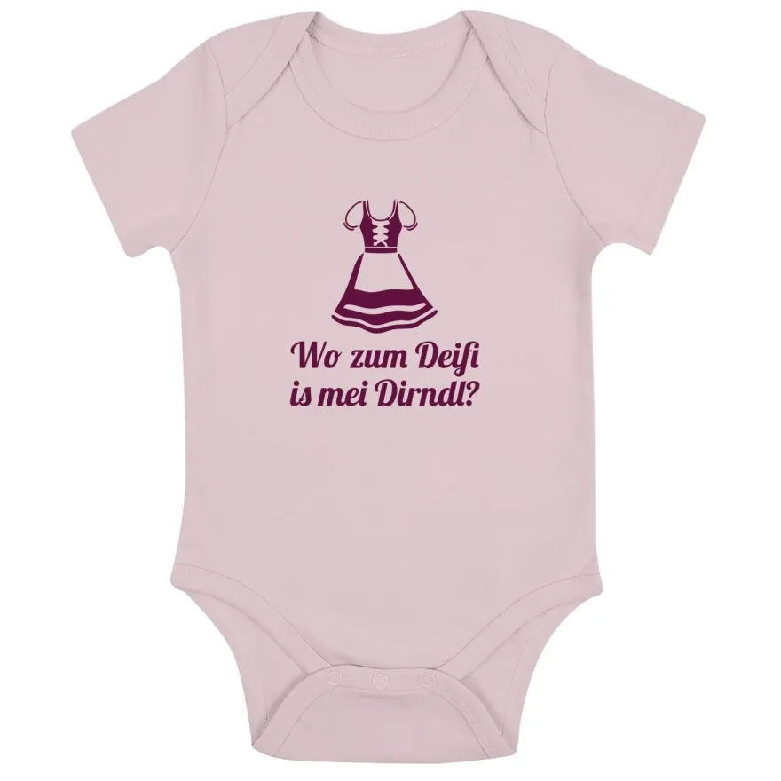 Babybody Wo zum Deifi is mei Dirndl?