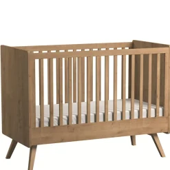 Babyzimmer Kinderzimmer komplett VIENNA Set B weiß eiche Schrank Kommode Bett