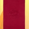 Badetuch FC Bayern München Strandtuch Duschtuch Rot Bordeaux Logo Gr: 140x70cm NEU