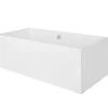 Badewanne Rechteck 190x90 Acrylschürze Ablage Kopfstütze Ablauf und Füße GRATIS