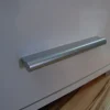 Badezimmerschrank Hochschrank mit Wäschekorb SW15 188x40 cm Weiß Hochglanz