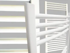 Badheizkörper SMYRNA Weiß 450 x 600 mm. Gerade oder Gebogen