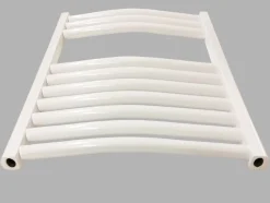 Badheizkörper SMYRNA Weiß 450 x 600 mm. Gerade oder Gebogen