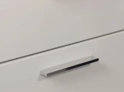 Bad Möbel Set weiß Hochglanz Eiche Badezimmer Badset komplett Badschrank Mambo