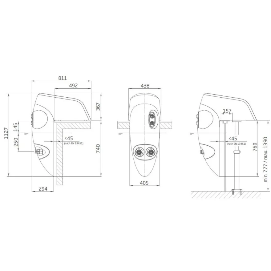 Badujet Stella | 400/230 V | 3,0 kW | versch. Ausführungen