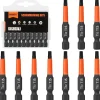 Baidets Pro T15 Torx Schrauber Bits - 10 Stück, 50mm, 1/4