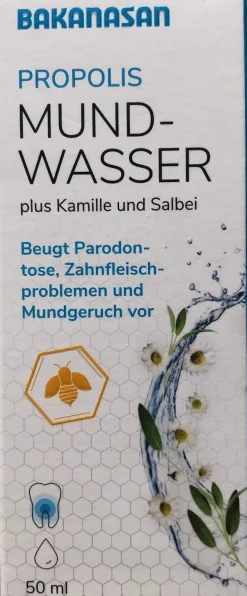 Bakanasan Propolis Mundwasser 50ml Packung