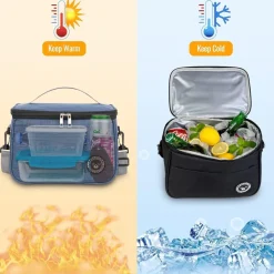 BALIGO Kühltasche 9L, auslaufsicheres Futter, faltbar, tragbar für Arbeit