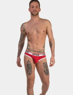 barcode Berlin - Backless Maxime rot S M L XL Herren 91730/301 gay sexy arschfrei