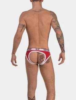 barcode Berlin - Backless Maxime rot S M L XL Herren 91730/301 gay sexy arschfrei