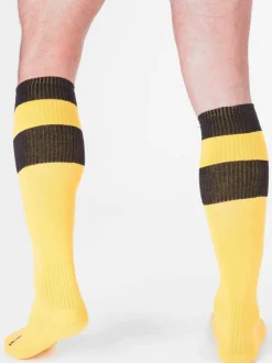 barcode Berlin Football Socks gelb-schwarz 90143/501 Angebot sexy SALE Blitzversand