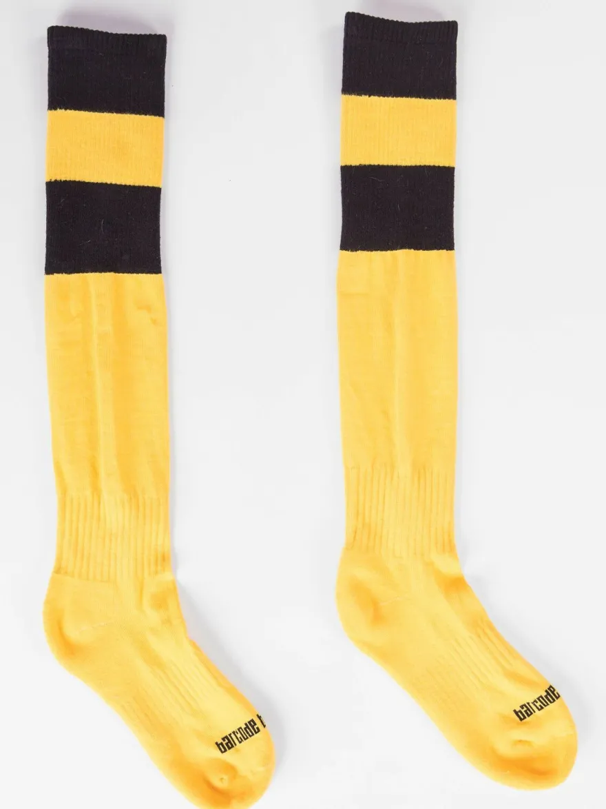 barcode Berlin Football Socks gelb-schwarz 90143/501 Angebot sexy SALE Blitzversand