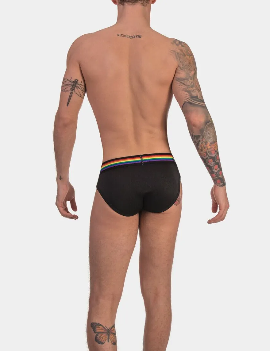 barcode Berlin - PRIDE Brief schwarz S M L XL XXL Herren Slip gay sexy 91743/100