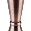 Barmaß Bar Jigger Cocktailmaß Meßbecher 2,5 / 5 cl Kupfer Antik Ø 4 x 11 cm