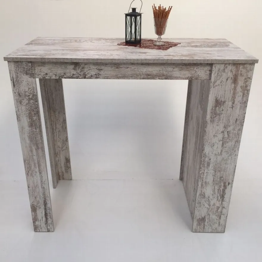 Bartisch, Stehtisch 120x60cm. Canyon White Pine Made in Germany