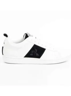 Baskets Le Coq Sportif Blanc court classic