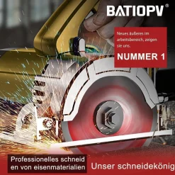 Batiopv Kreissägeblatt 190x30mm HM für Metall, Stahl, Aluminium, Kunststoff