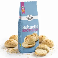 Bauckhof Schnelle Brötchen Hafer Bio Backmischung glutenfrei - 3000.0g