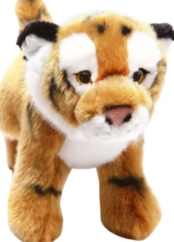 Bauer Spielwaren Blickfänger Plüschtier Tiger (stehend, 20cm) Kuscheltier Kinder