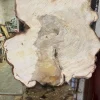 Baumscheibe, Holzscheibe, Tischplatte, 90-95/5cm geschliffen