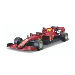 Bburago Modellauto - Ferrari 2020 Toskana GP SF1000 #5 Vettel (Maßstab 1:43)