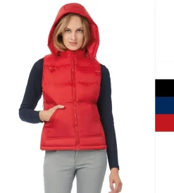 B&C Damen Weste wasserfest Fitness Outdoor Ladies Bodywarmer Zen+ JW935 NEU