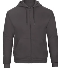 B&C ID.205 Sweat-Jacket 50/50 Zip-Hoodies Herren XS - XXL BCWUI25