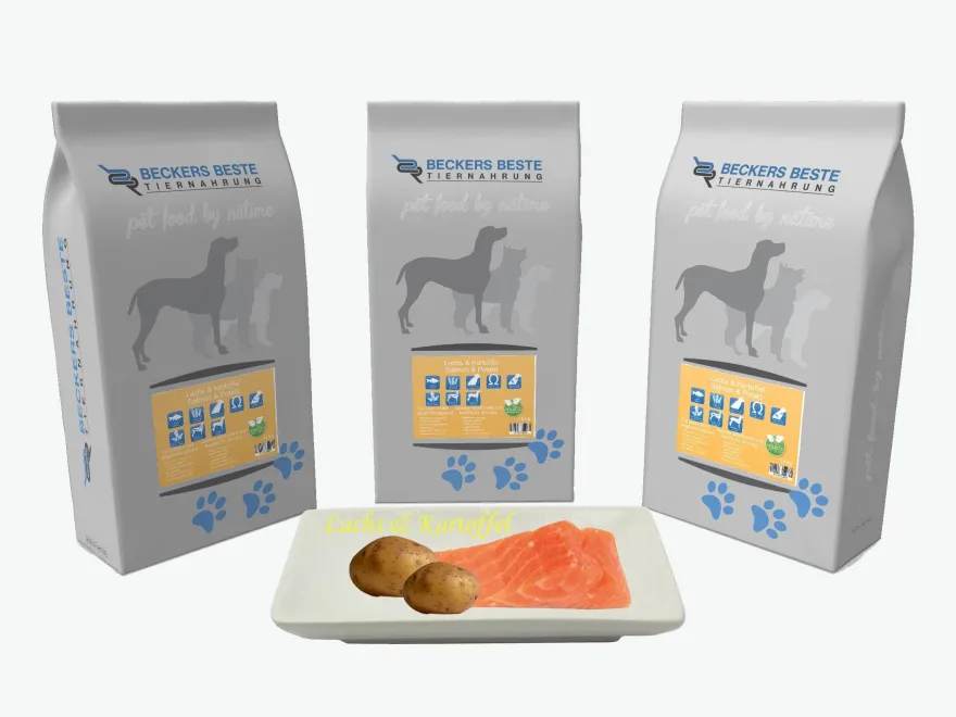 Beckers - Beste Premium Hundefutter Lachs & Kartoffel 3kg
