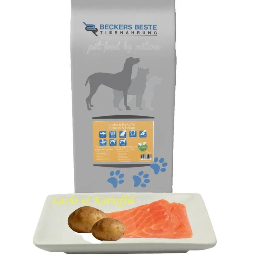 Beckers - Beste Premium Hundefutter Lachs & Kartoffel 3kg