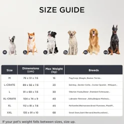 Bedsure Orthopädisches Hundebett für große Hunde, 112x81x7.6cm, Dunkelgrün