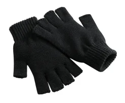 Beechfield Handschuhe Soft-Touch S/M - L/XL Fingerless Gloves B491 NEU