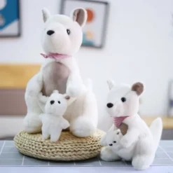 behaarte Mutter und Sohn Kangurus Plüschtiere Plüsch Spielzeug