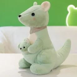behaarte Mutter und Sohn Kangurus Plüschtiere Plüsch Spielzeug