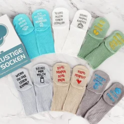 Belloxis Baby Socken 0-12 Monate - Lustige Geschenkidee für Jungen & Mädchen