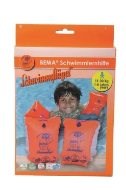 Bema Schwimm-Flügerl Schwimmflügel Orange Grösse 0 für Kinder von 1-6 Jahren (11-3