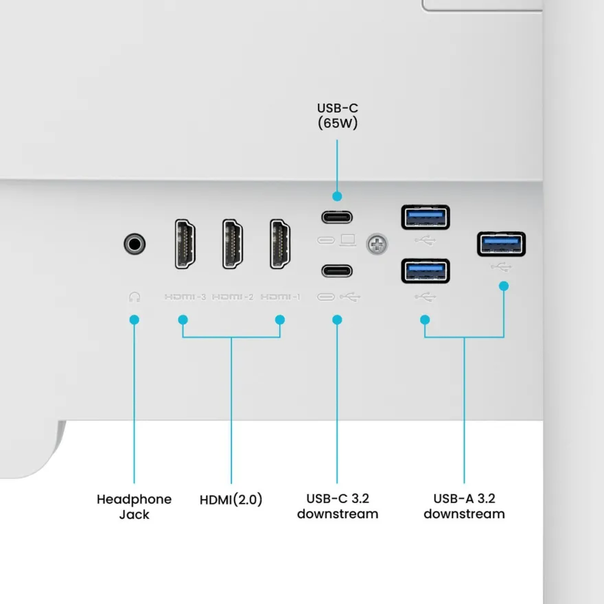 BenQ 68,6cm EW2790U 16:9 USB-C/HDMI white spk. UHD