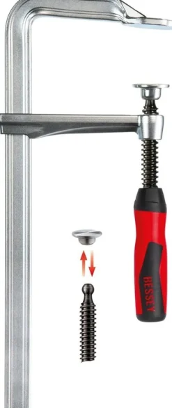 BESSEY Ganzstahl-Schraubzwinge GZ50-12-2K 500 x 120 mm