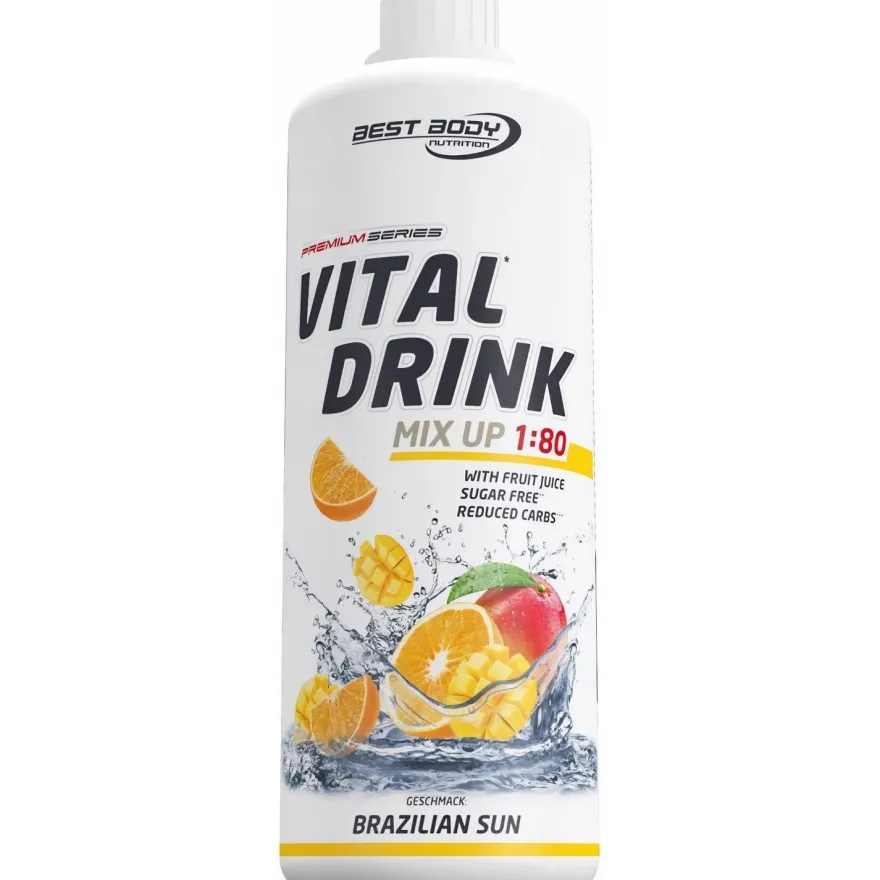 Best Body Nutrition - Vital Drink - verschiedene Sorten 1L