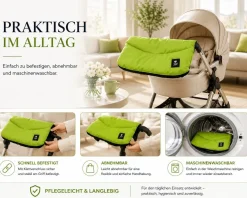 Best For Kids Kinderwagen Handwärmer - Universell, Wasserdicht & Kuschelig, Winter