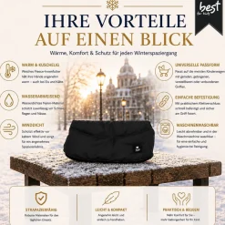 Best For Kids Kinderwagen Handwärmer - Universell, Wasserdicht & Kuschelig, Winter