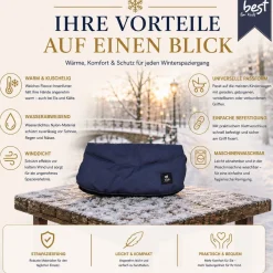 Best For Kids Kinderwagen Handwärmer - Universell, Wasserdicht & Kuschelig, Winter