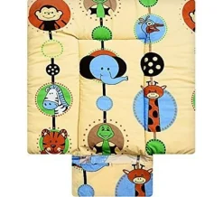Best For Kids Kuschelweiche Wickelauflage 3-in-1,100% Baumwolle, asserdicht & Antiall